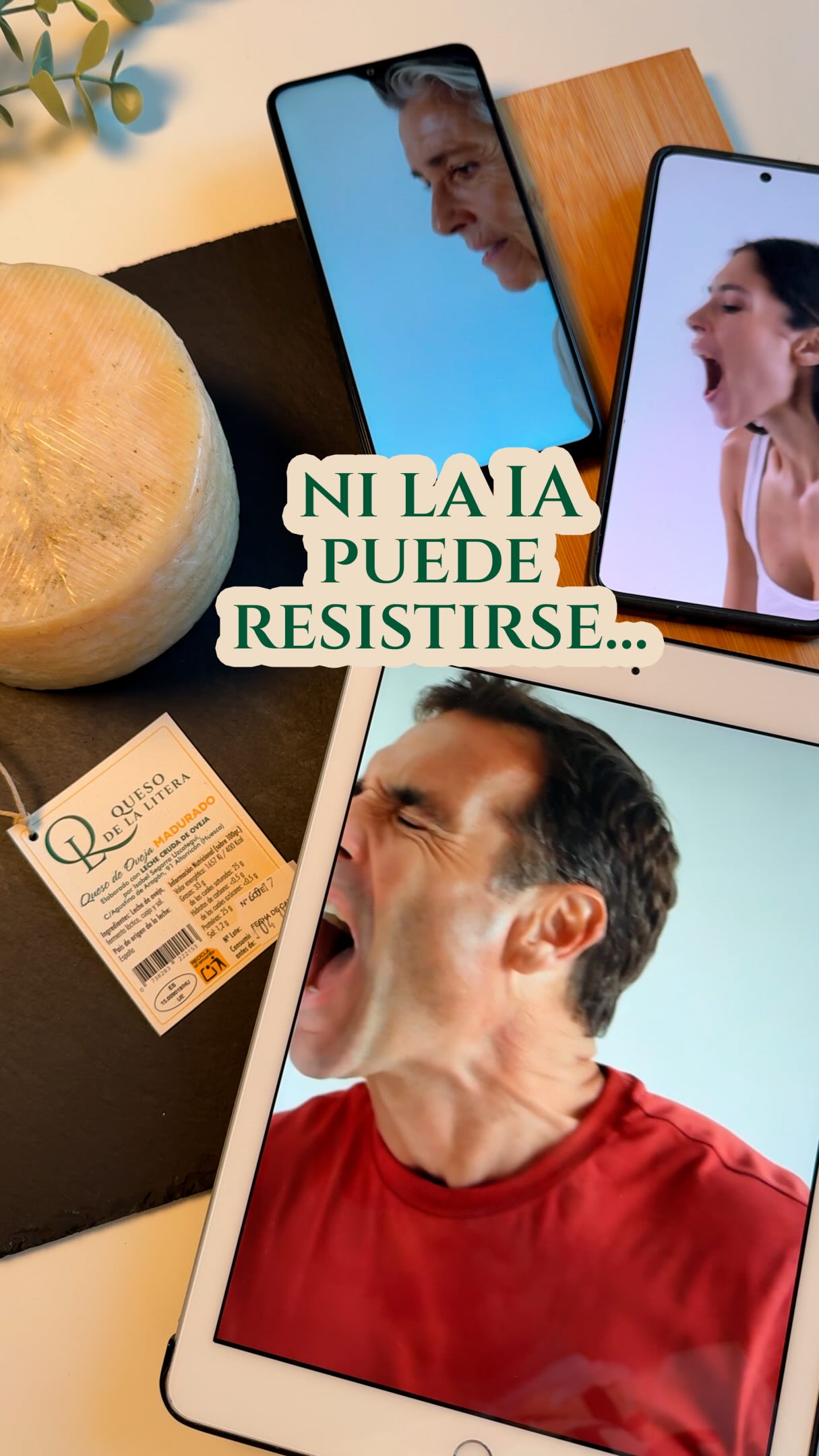 Hasta la IA lo intenta… pero no puede resistirse 😂
👉 Porque hay cosas que no se pueden copiar ni programar.

Nuestro queso no tiene fórmulas secretas… solo lo de siempre:

🐑 leche de oveja
🧂 sal
🧪 cuajo
⏳ tiempo

Y algo más difícil de replicar: manos, tierra y verdad💯🥰

#QuesoArtesano #SaboresDeLaLitera #DisfrutaElMomento #QuesoDeLaLitera